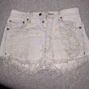LF Furst of a Kind Daisy Levis Shorts 26 27 Small